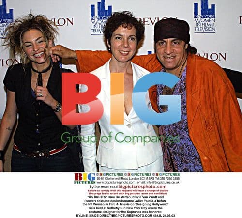 Drea De Matteo, Stevie Van Zandt, and Juliet Polcsa at NY Gala