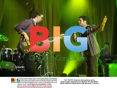 Alejandro Sanz performs at Greek Theatre