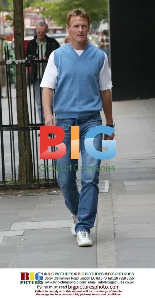 Footballer Teddy Sheringham Out in West London