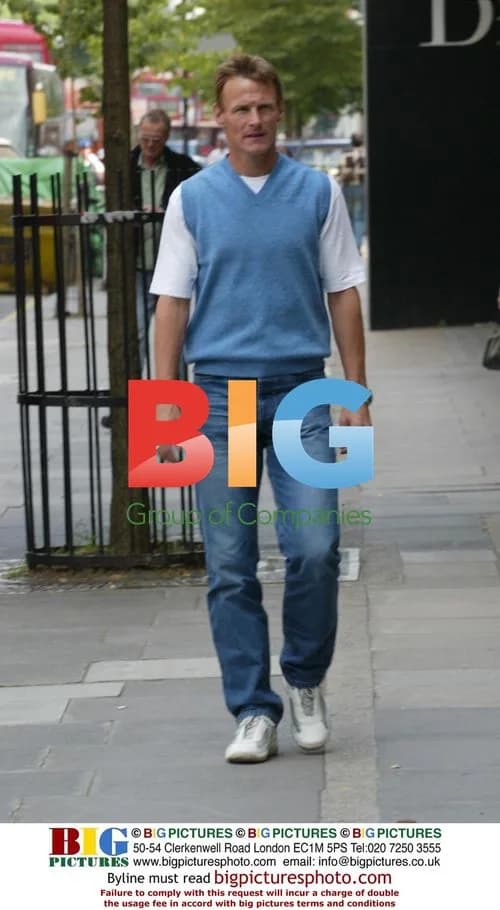 Footballer Teddy Sheringham out in West London