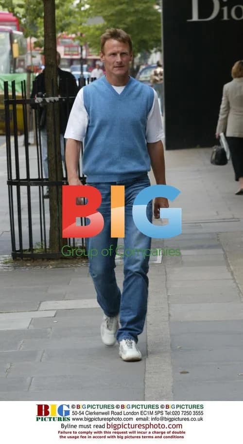 Footballer Teddy Sheringham in West London