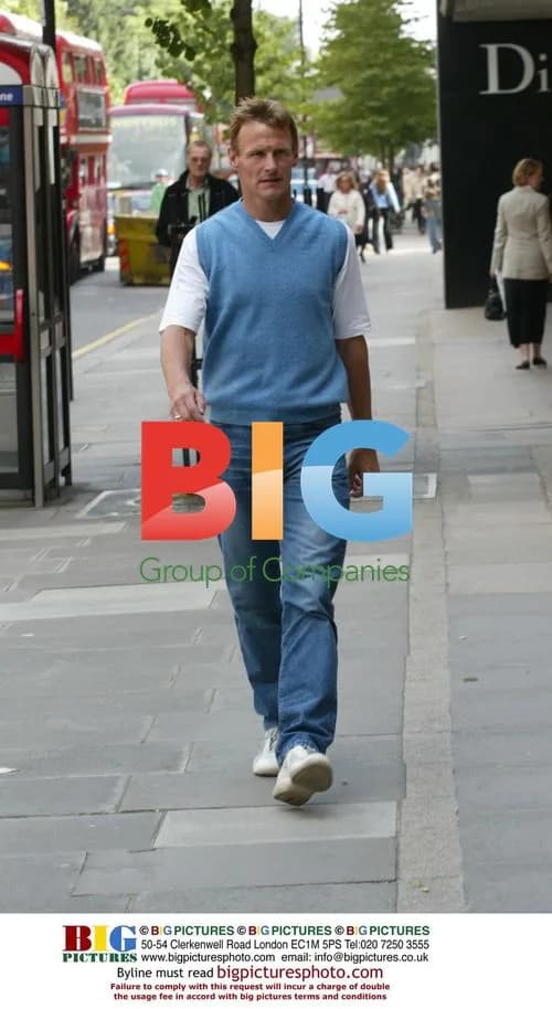 Footballer Teddy Sheringham Out in West London