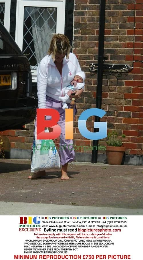 Jordan out with newborn son