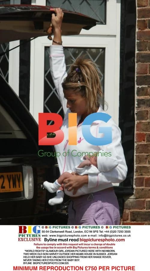 Jordan and Newborn Son