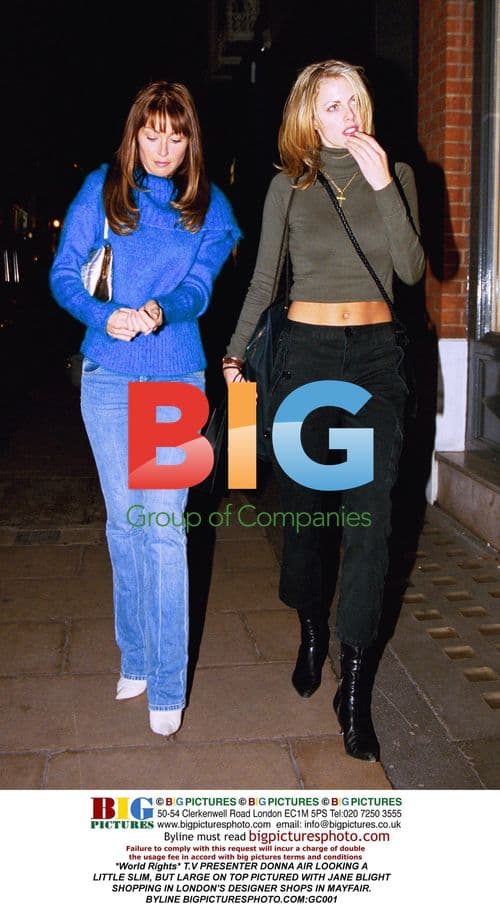 Donna Air and Jane Blight Shopping