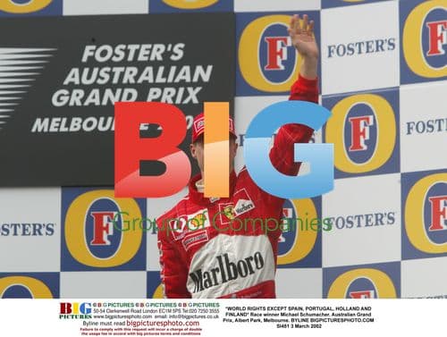 Michael Schumacher Wins Australian Grand Prix