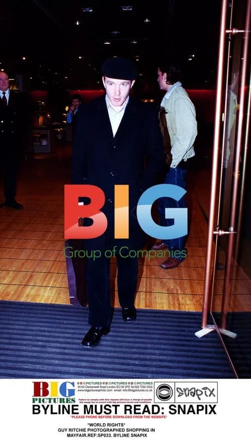 Guy Ritchie Photographed Shopping in Mayfair