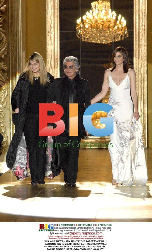 Roberto Cavalli Fashion Show in Milan