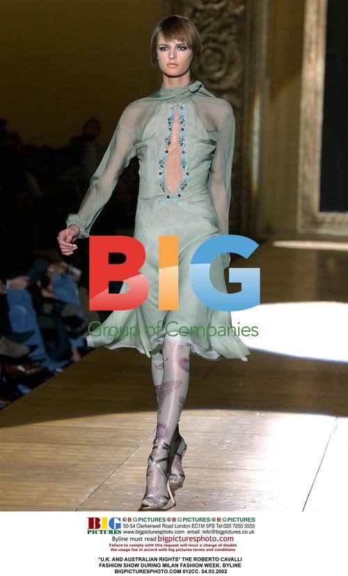 Roberto Cavalli Fashion Show in Milan