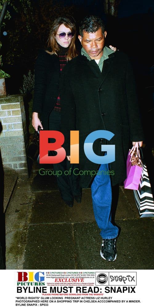 Liz Hurley on Shopping Trip in Chelsea