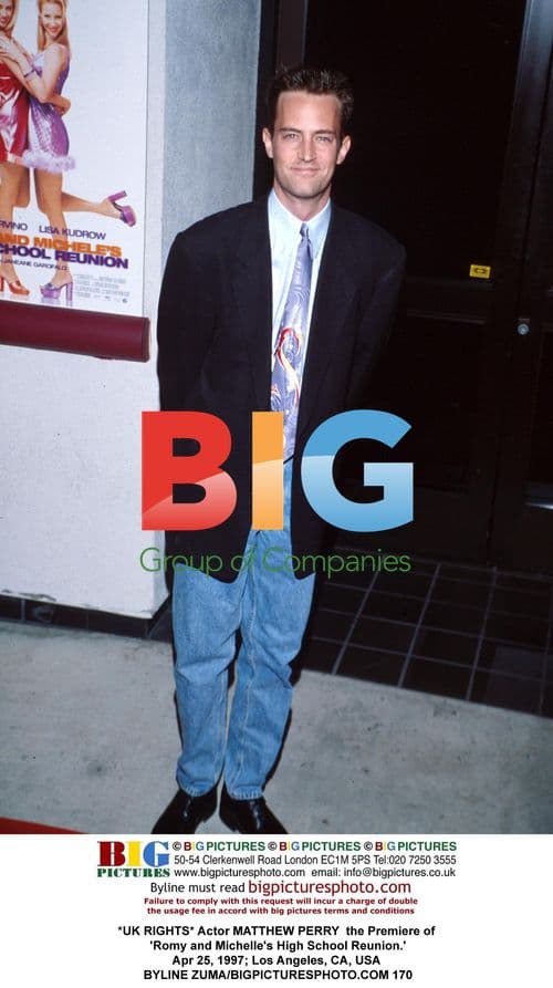 MATTHEW PERRY at 'Romy and Michelle' Premiere