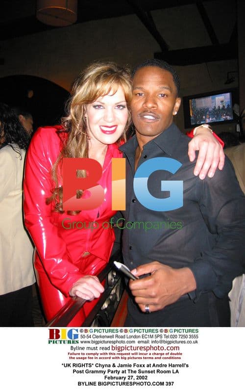 Chyna & Jamie Foxx at Andre Harrell's Post Grammy Party