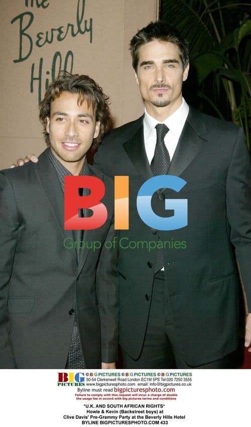 Backstreet Boys at Clive Davis' Pre-Grammy Party