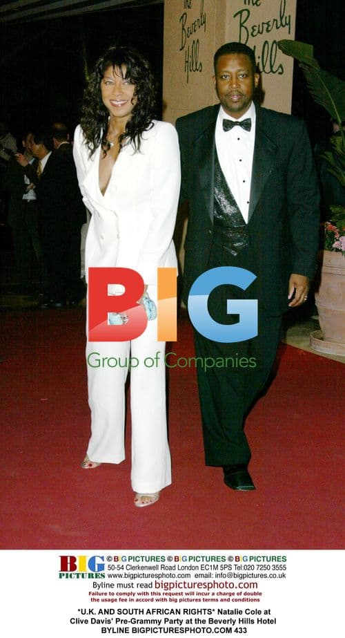 Natalie Cole at Clive Davis' Pre-Grammy Party