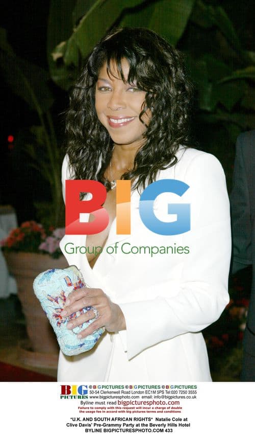 Natalie Cole at Clive Davis' Pre-Grammy Party