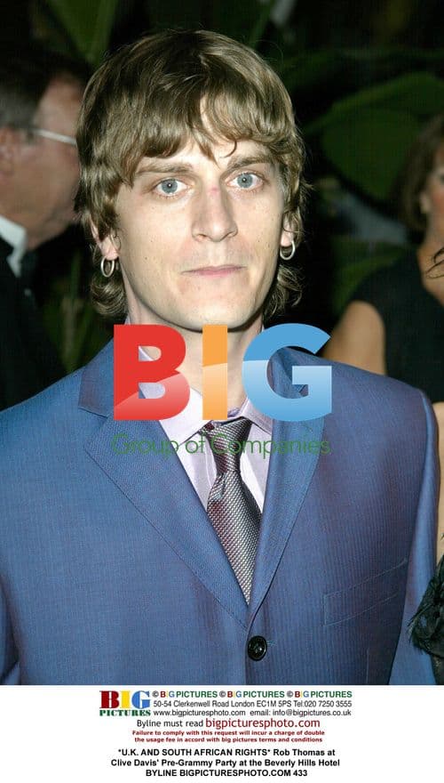 Rob Thomas at Clive Davis' Pre-Grammy Party