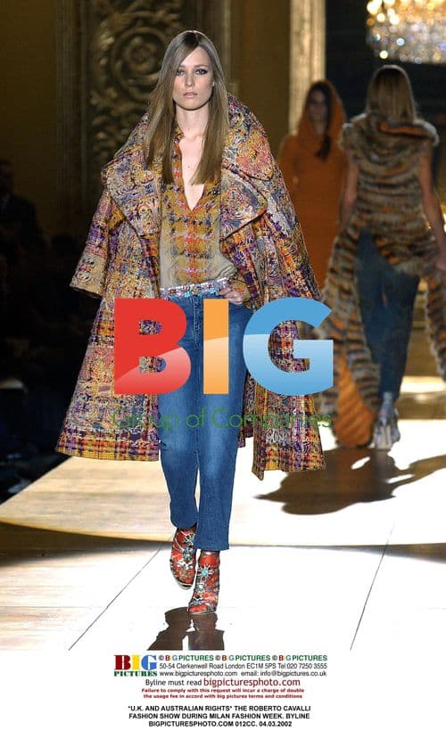 Roberto Cavalli Fashion Show at Milan Fashion Week