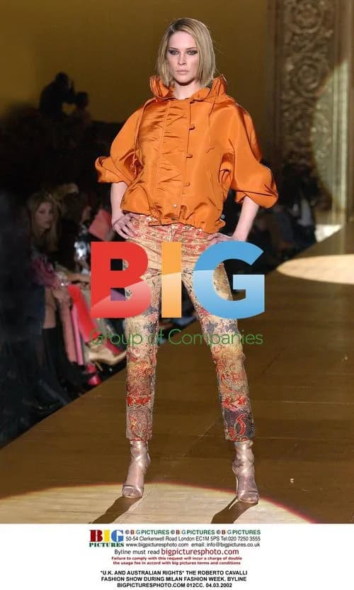 Roberto Cavalli Fashion Show in Milan