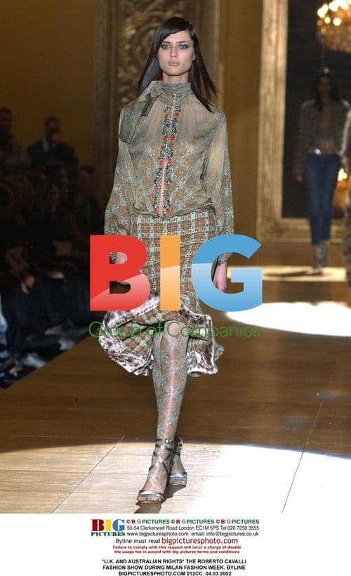 Roberto Cavalli Fashion Show at Milan Fashion Week