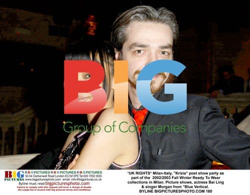 Krizia post show party in Milan, 2002/2003