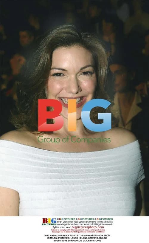 Laura Helena Harring at Armani Fashion Show