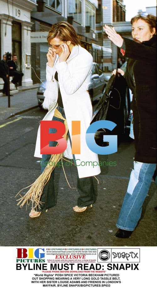 Victoria Beckham Shopping in Mayfair