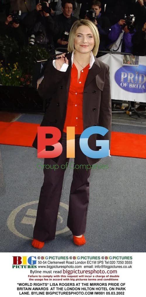 Lisa Rogers at Pride of Britain Awards