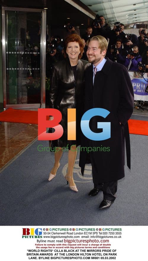 Cilla Black at Pride of Britain Awards