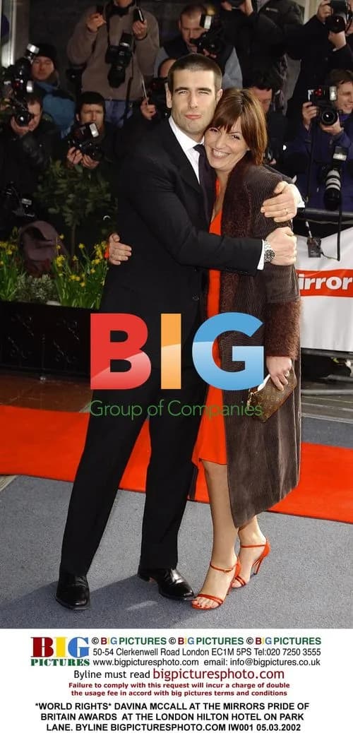 Davina McCall at Pride of Britain Awards