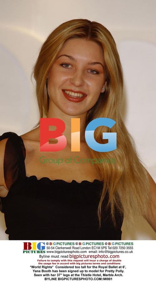 Yana Booth Signed to Pretty Polly