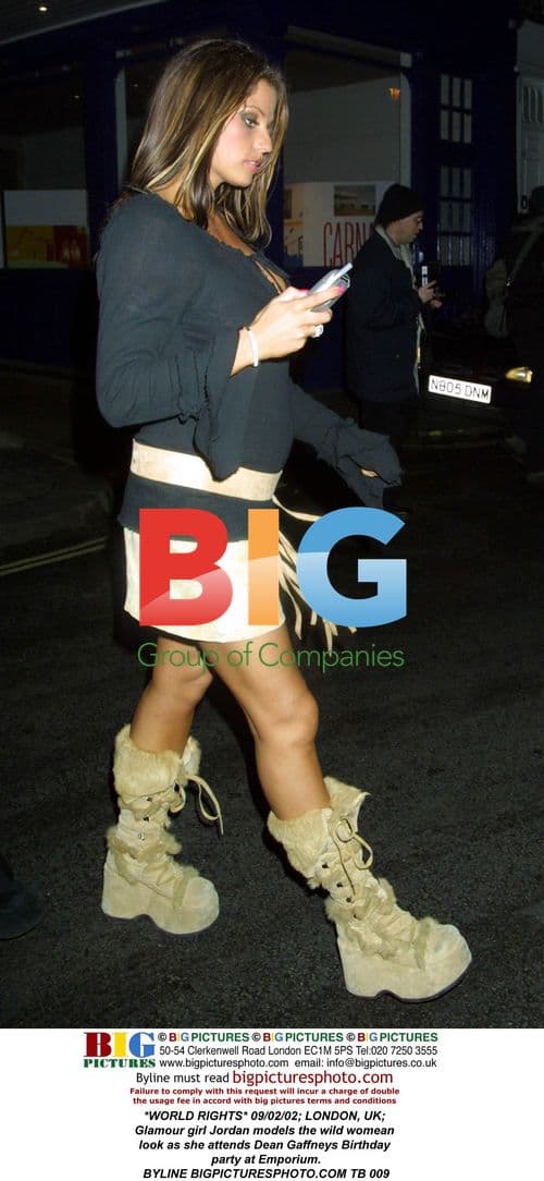 Jordan Models Wild Look at Birthday Party