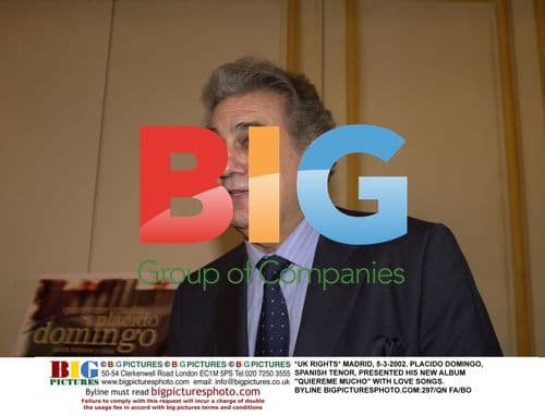 Placido Domingo Presents New Album "Quiereme Mucho"