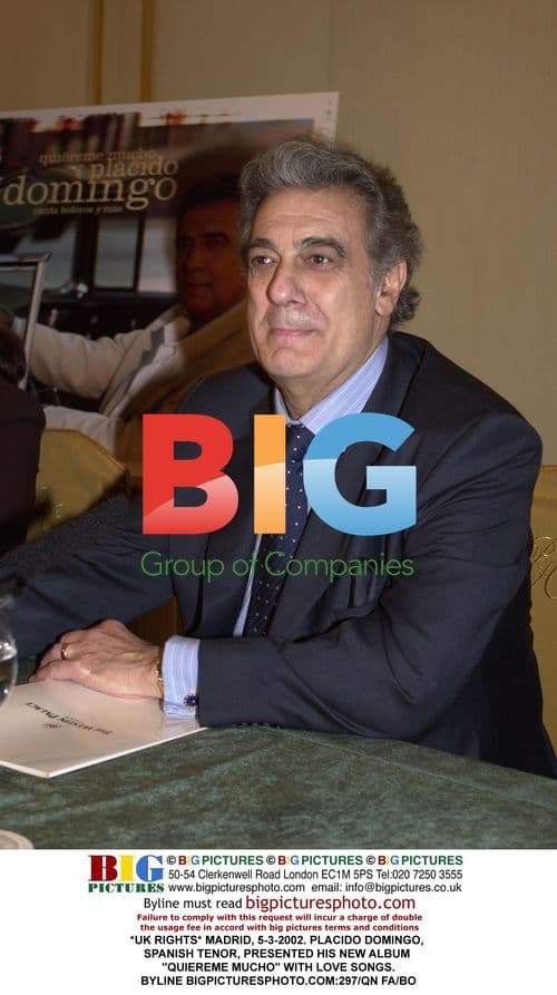 Placido Domingo Presents New Album "Quiereme Mucho"