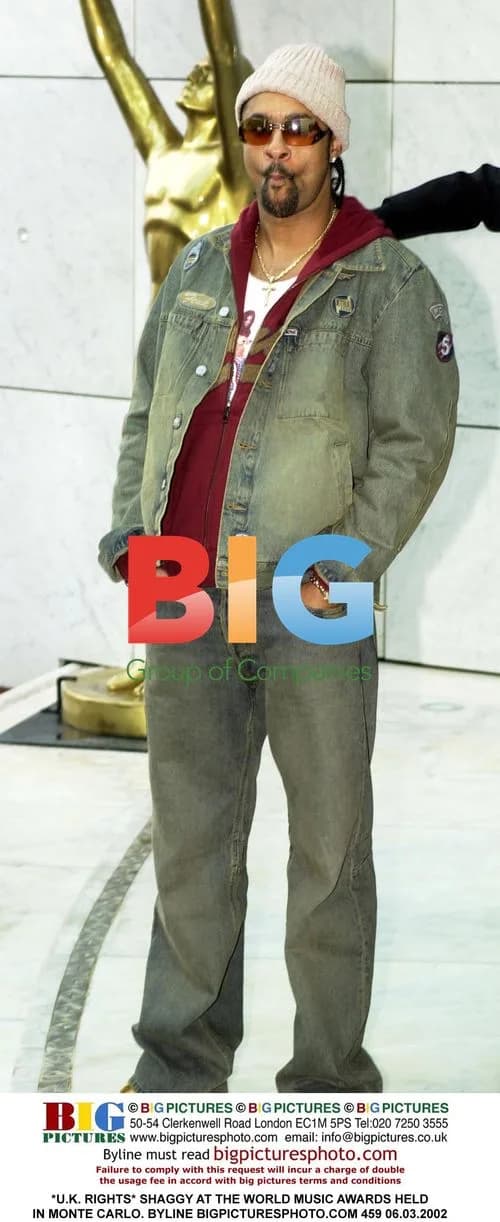 Shaggy at the World Music Awards in Monte Carlo