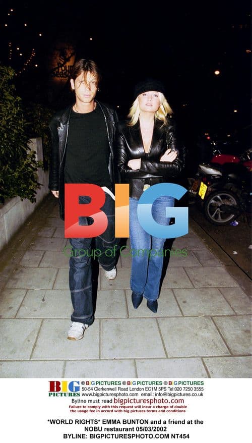 Emma Bunton at NOBU restaurant