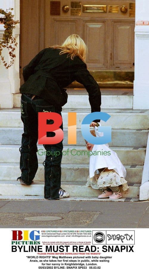 Meg Matthews" First Steps with Baby Anais