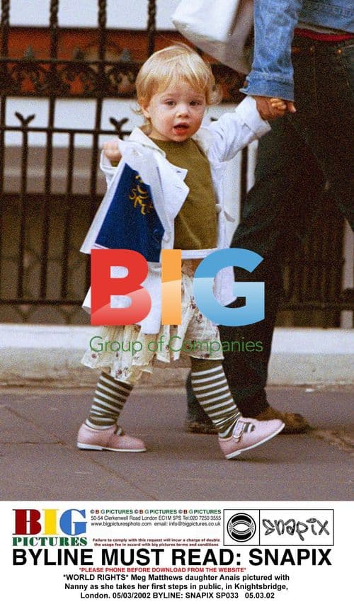 Meg Matthews' Daughter Anais Takes First Steps