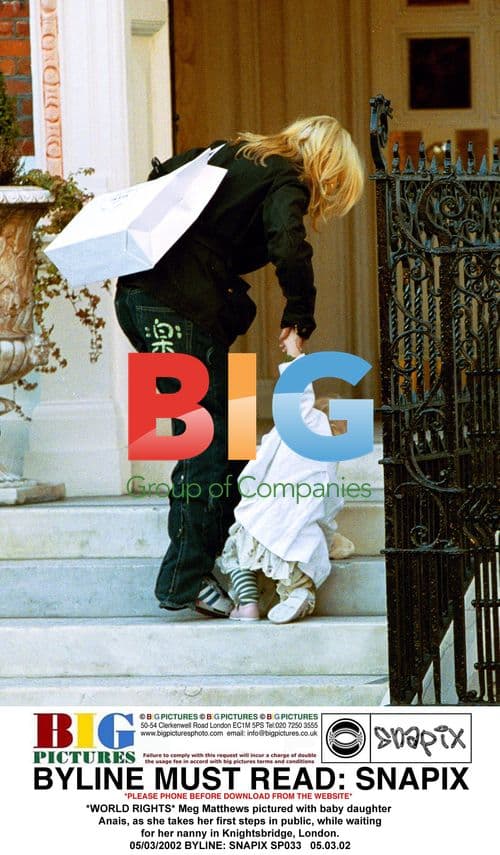 Meg Matthews and Daughter Anais's First Public Outing