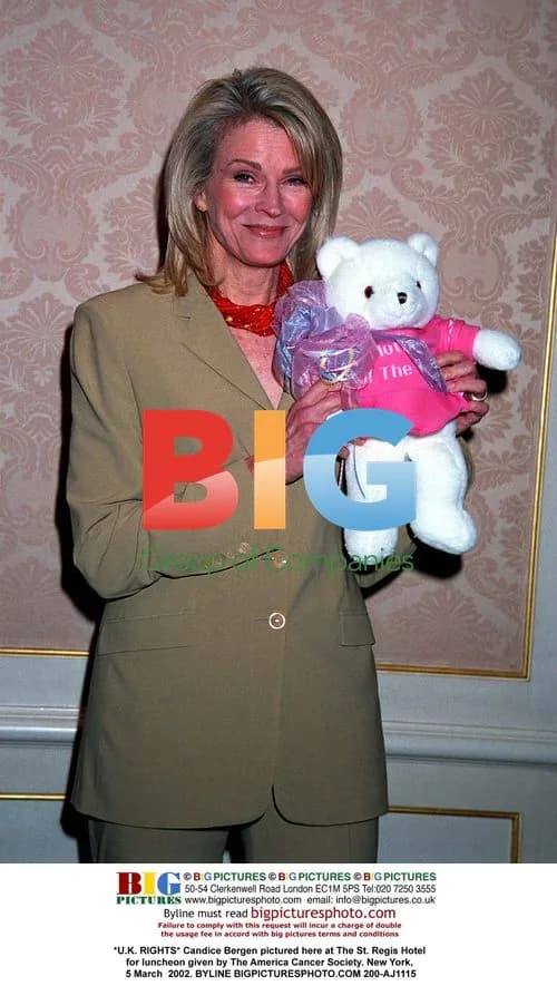 Candice Bergen at Cancer Society Luncheon