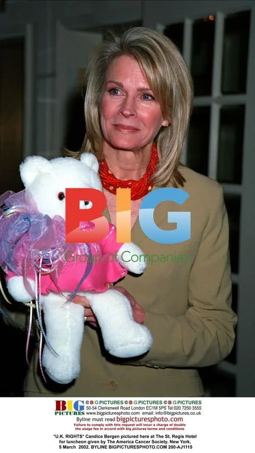 Candice Bergen at Cancer Society Luncheon