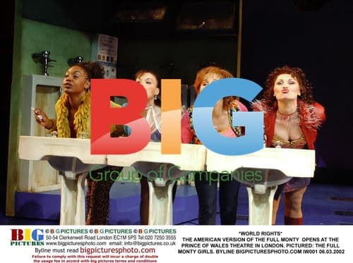 The Full Monty Girls at Prince of Wales Theatre