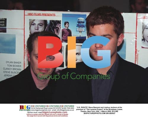 Steve Bescemi and Joshua Jackson at 'The Laramie Project' premiere