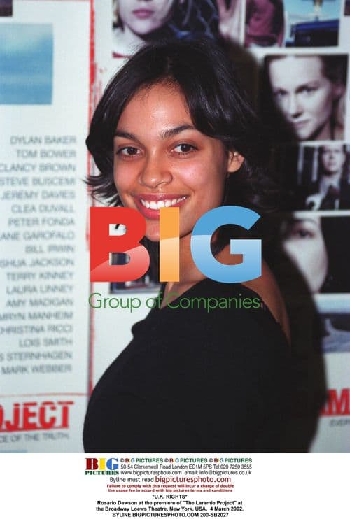 Rosario Dawson at "The Laramie Project" premiere