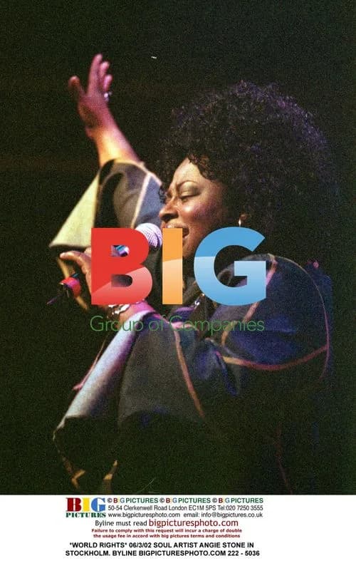 Soul Artist Angie Stone in Stockholm