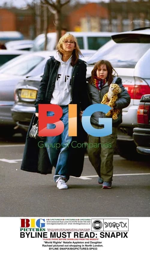 Natalie Appleton and Daughter Rachael Out Shopping