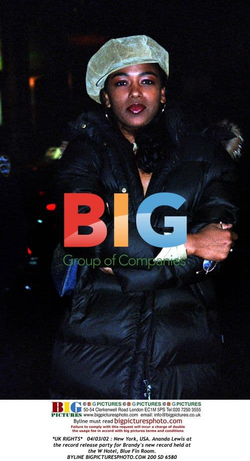 Ananda Lewis at Brandy Record Release Party