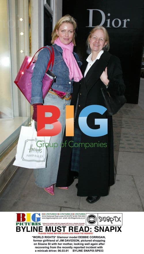 Debbie Corrigan Shopping with Mother