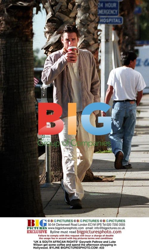 Gwyneth and Luke Get Coffee in Hollywood