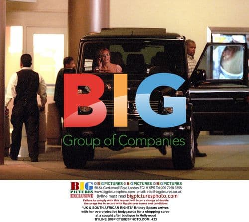 Britney Spears shopping in Hollywood