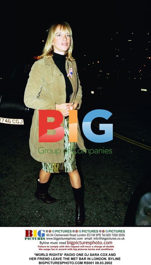 RADIO ONE DJ SARA COX leaves Met Bar in London